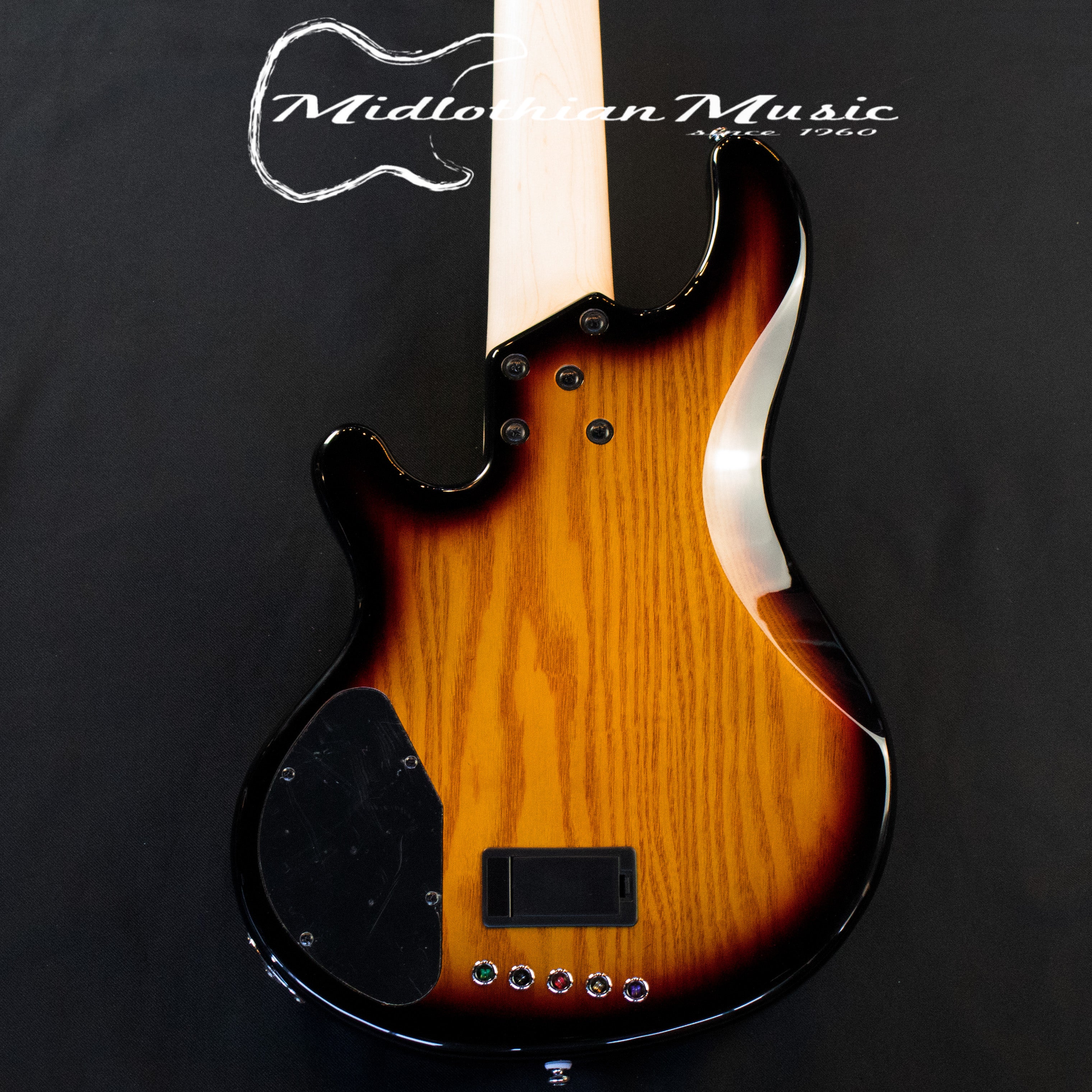 Lakland Skyline 55-01M - 5-String Bass Guitar - 3-Tone Sunburst Gloss Finish (220410437) w/FREE GATOR GIG BAG - Image 6