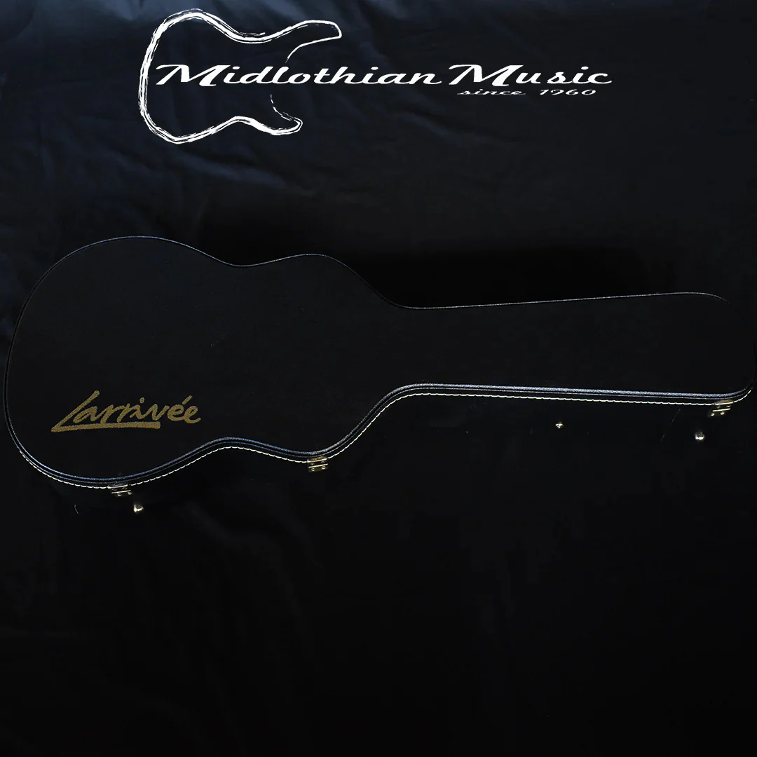 Larrivee OM-09 Custom - Silver Oak & Sitka Spruce - Acoustic Guitar w/Case (137389) - Image 12