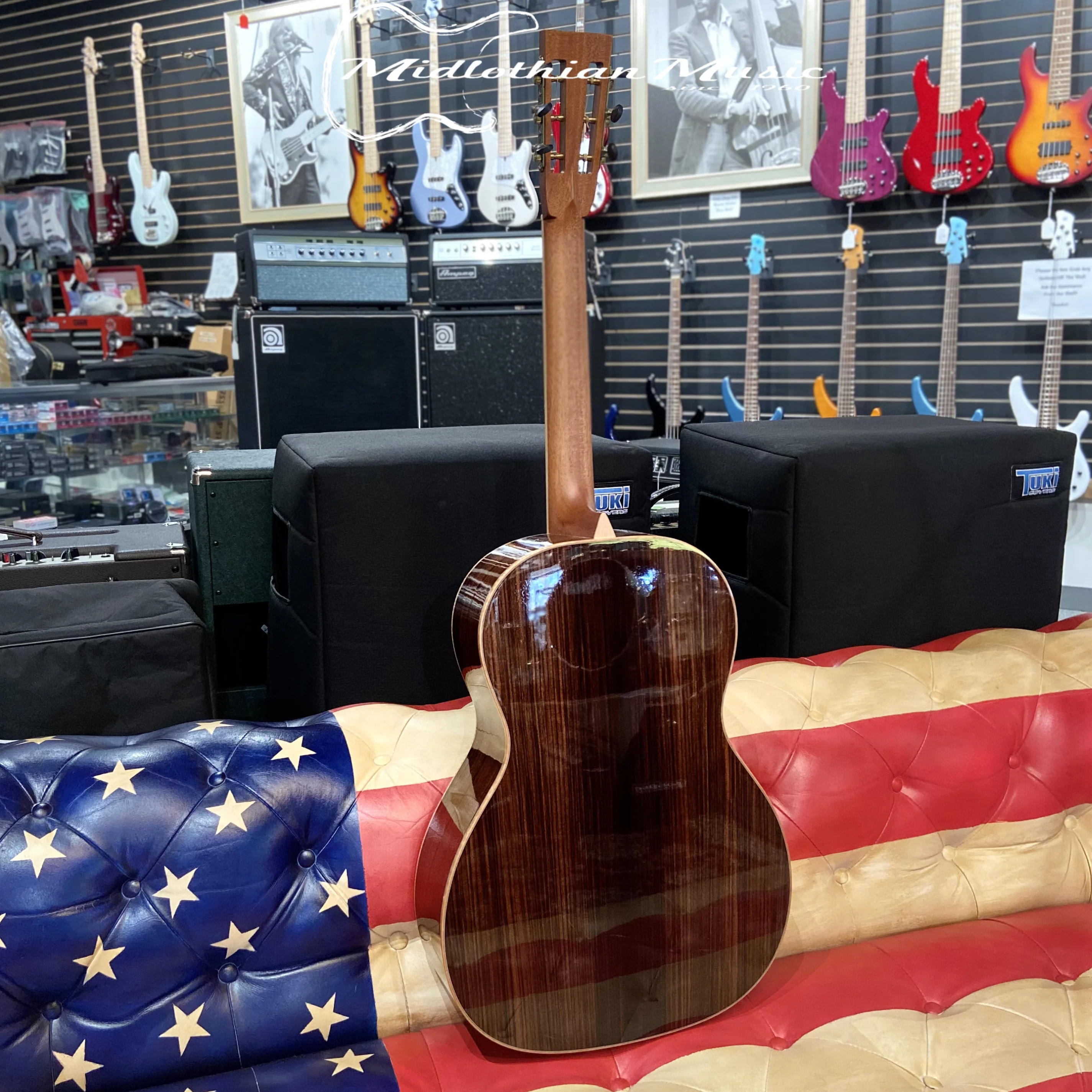 Larrivee 000-60 Acoustic Guitar -  Moon Spruce Top & Rosewood Body w/Case (136783) - Image 10