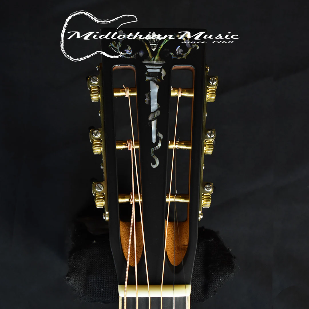 Larrivee 000-60 Acoustic Guitar -  Moon Spruce Top & Rosewood Body w/Case (136783) - Image 4