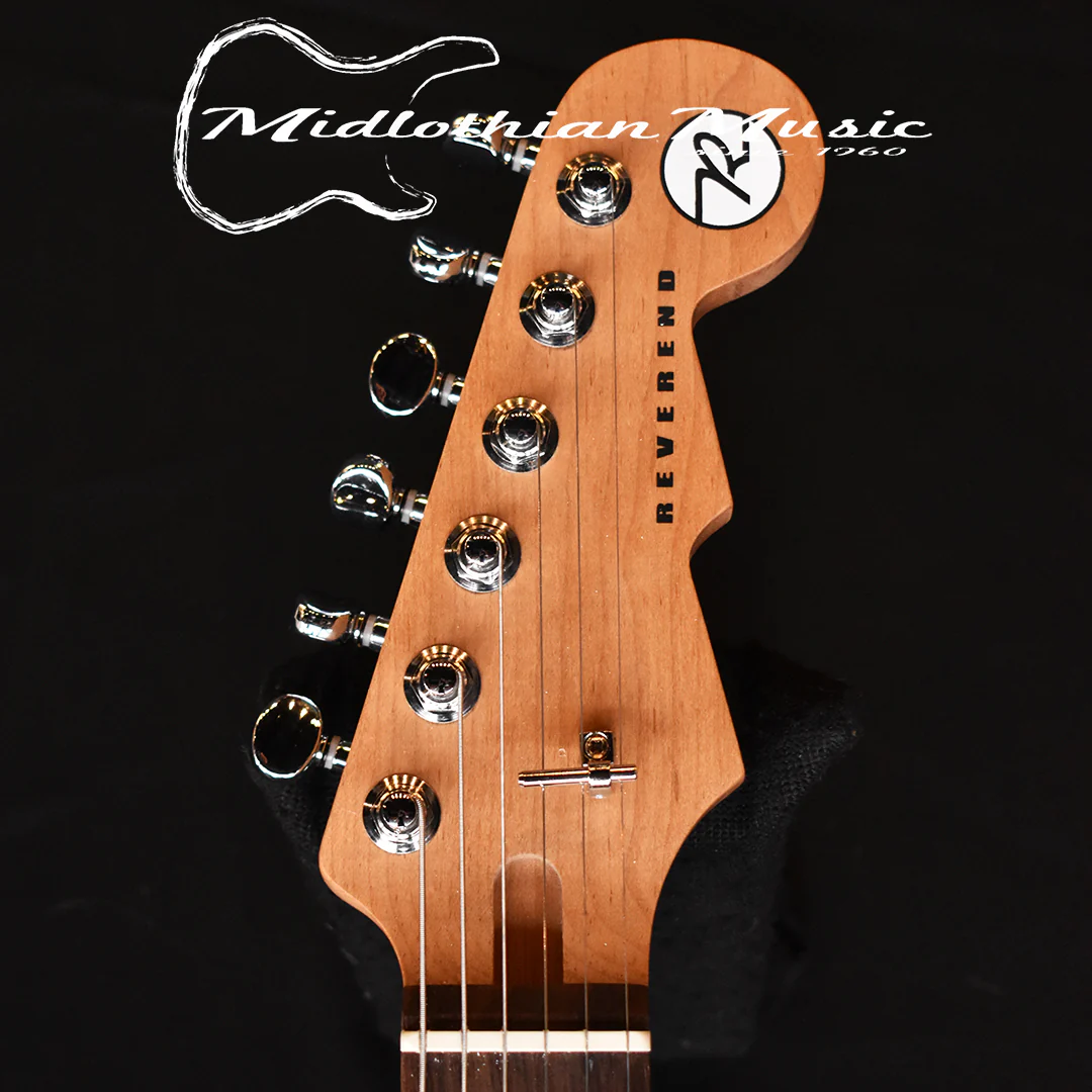 Reverend - Jetstream RB Solidbody Electric Guitar - Avocado Green Gloss Finish - Image 4