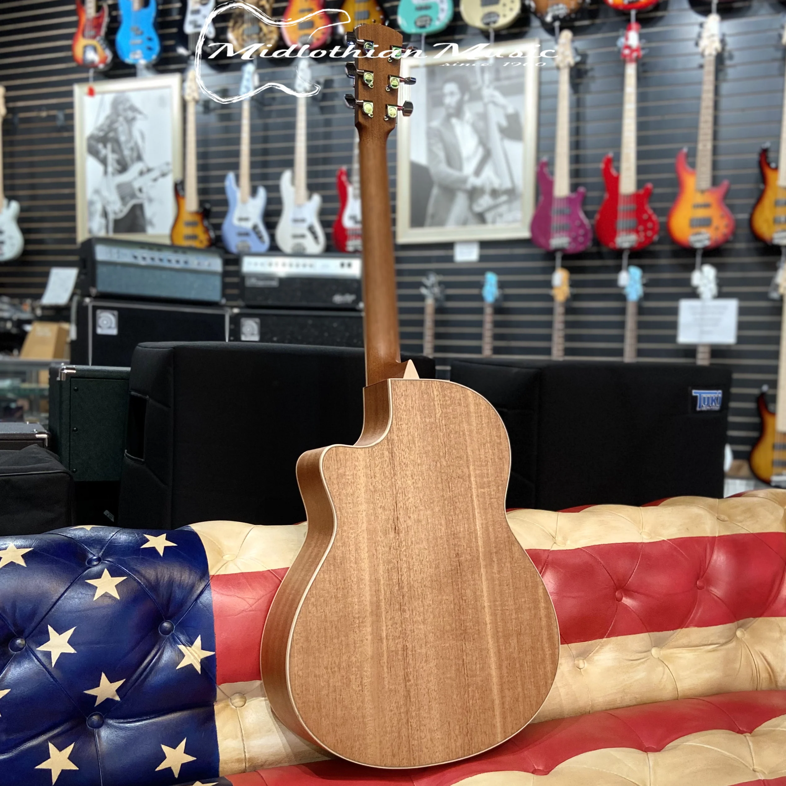 Larrivee - LV-03 Bhilwara/Moon Spruce Top - Acoustic/Electric Guitar w/Case & Element VTC Pickup (136871) - Image 10